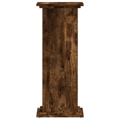 vidaXL Plant Stand Smoked Oak 33 x 33 x 80 cm Engineered wood 5