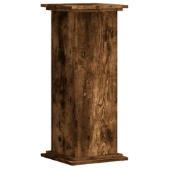 vidaXL Plant Stand Smoked Oak 33 x 33 x 80 cm Engineered wood 4