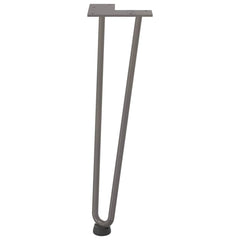 vidaXL Hairpin Legs for Coffee Table 4 pcs Natural Steel 42 cm Solid Steel 5