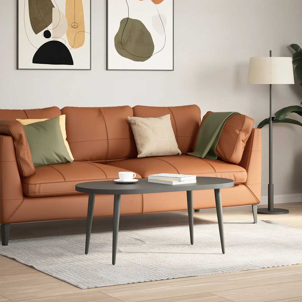 vidaXL Coffee Table Legs Conical Shape 4 pcs Anthracite 42-43 cm Steel 2