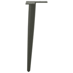 vidaXL Coffee Table Legs Conical Shape 4 pcs Anthracite 42-43 cm Steel 6