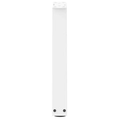 vidaXL Coffee Table Legs V-Shape 2 pcs White 28x(42-43.3) cm Steel 6