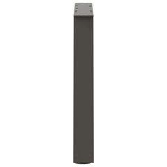 vidaXL Coffee Table Legs V-Shape 2 pcs Anthracite 50x(42-43.3) cm Steel 6