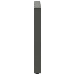vidaXL Dining Table Legs V-Shape 2 pcs Anthracite 80x(72-73.3) cm Steel 6
