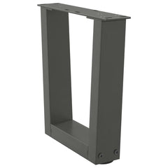 vidaXL Coffee Table Legs V-Shape 2 pcs Anthracite 40x(30-31.3) cm Steel 4