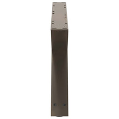 vidaXL Coffee Table Legs 2 pcs Natural Steel 70x(30-31.3) cm Steel 6