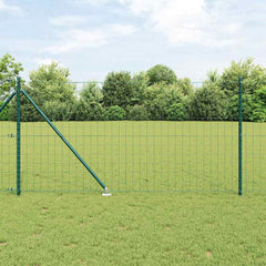 Euro Fence Spikes PVC-Coated Steel Mesh Spike Anchor Fix Green