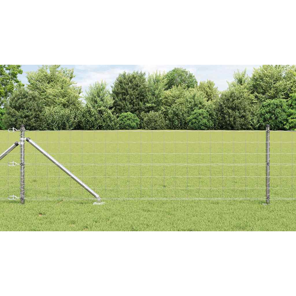 Euro Fence Spikes Silver Mesh Spike Anchor Fix Galvanised Steel Size