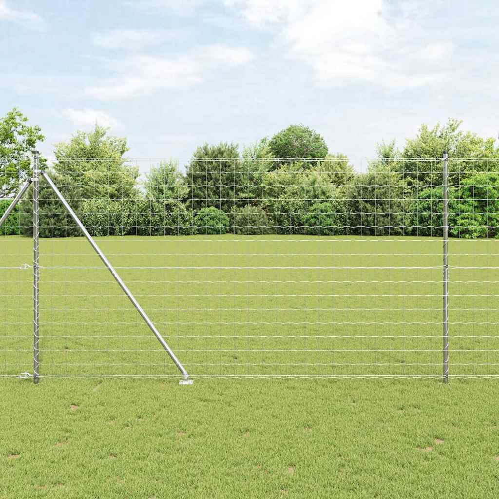Euro Fence Spikes Silver Mesh Spike Anchor Fix Galvanised Steel Size