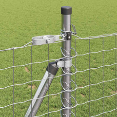 Euro Fence with Concrete Base 10 x 1.4 m Mesh Concrete Base Fix Galvanised Steel mesh Size 50 x 50 mm mesh 0.8 m