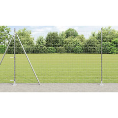 Euro Fence Concrete Base Mesh Fix Galvanised Steel Size