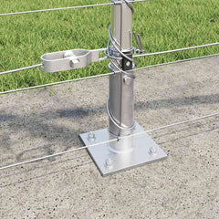 Welded Wire Fence Concrete Base Fix wires