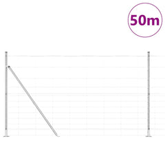 Welded Wire Fence with Concrete Base 50 x 1.4 m Concrete Base Fix 30 cm (12 wires)
