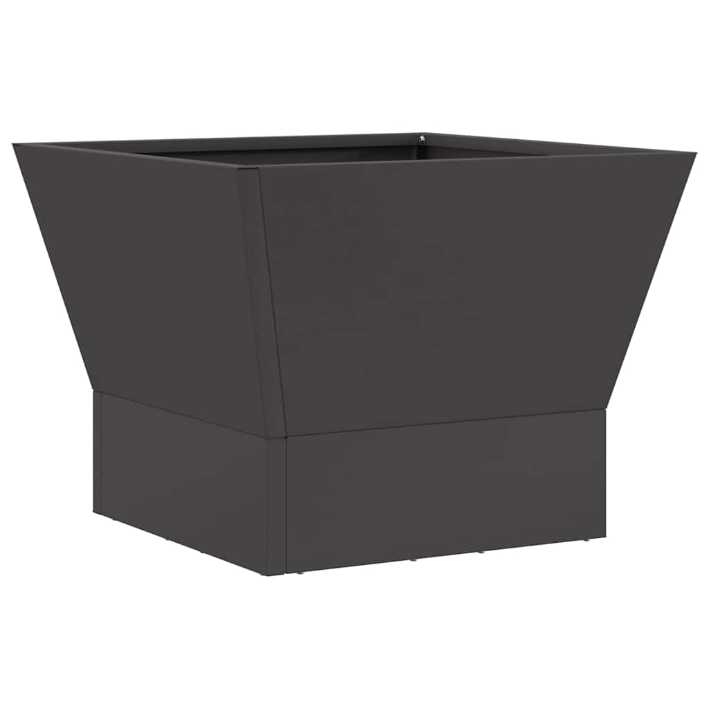 Fire Bowl Black Weathering Steel Cold-rolled steel/black 40 cm 30 cm 40 cm