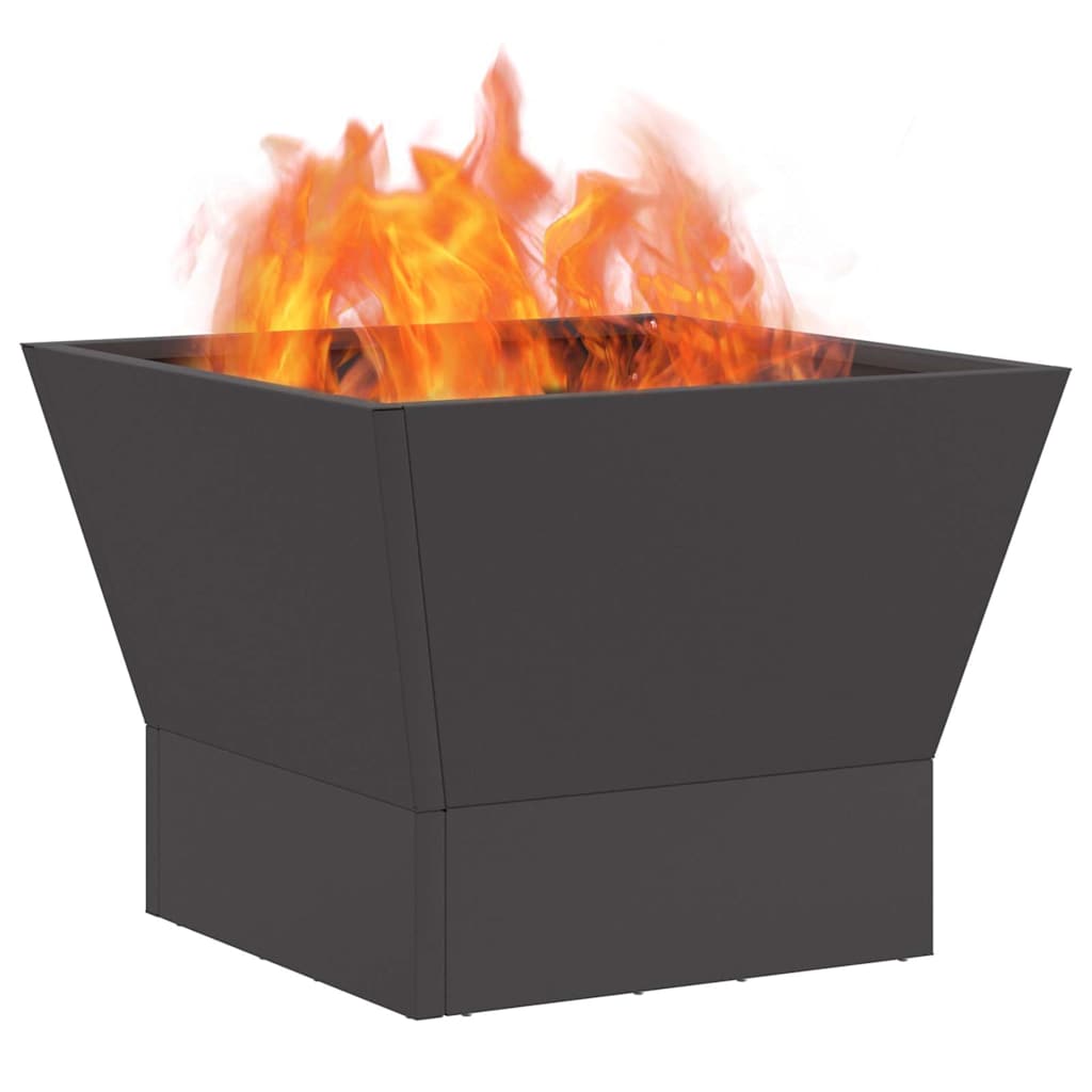 Fire Bowl Black Weathering Steel Cold-rolled steel/black 40 cm 30 cm 40 cm