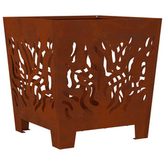 Fire Pit Black Weathering steel Weathering steel/brown 40 cm 40 cm
