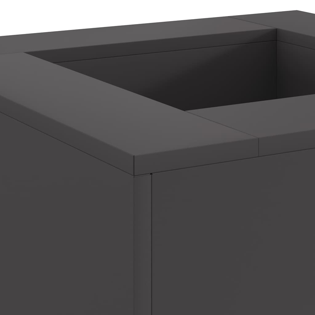 Fire Bowl Black Weathering Steel Cold-rolled steel/black 60 cm 30 cm 60 cm