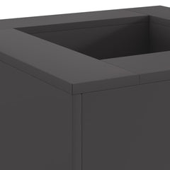 Fire Bowl Black Weathering Steel Cold-rolled steel/black 60 cm 30 cm 60 cm