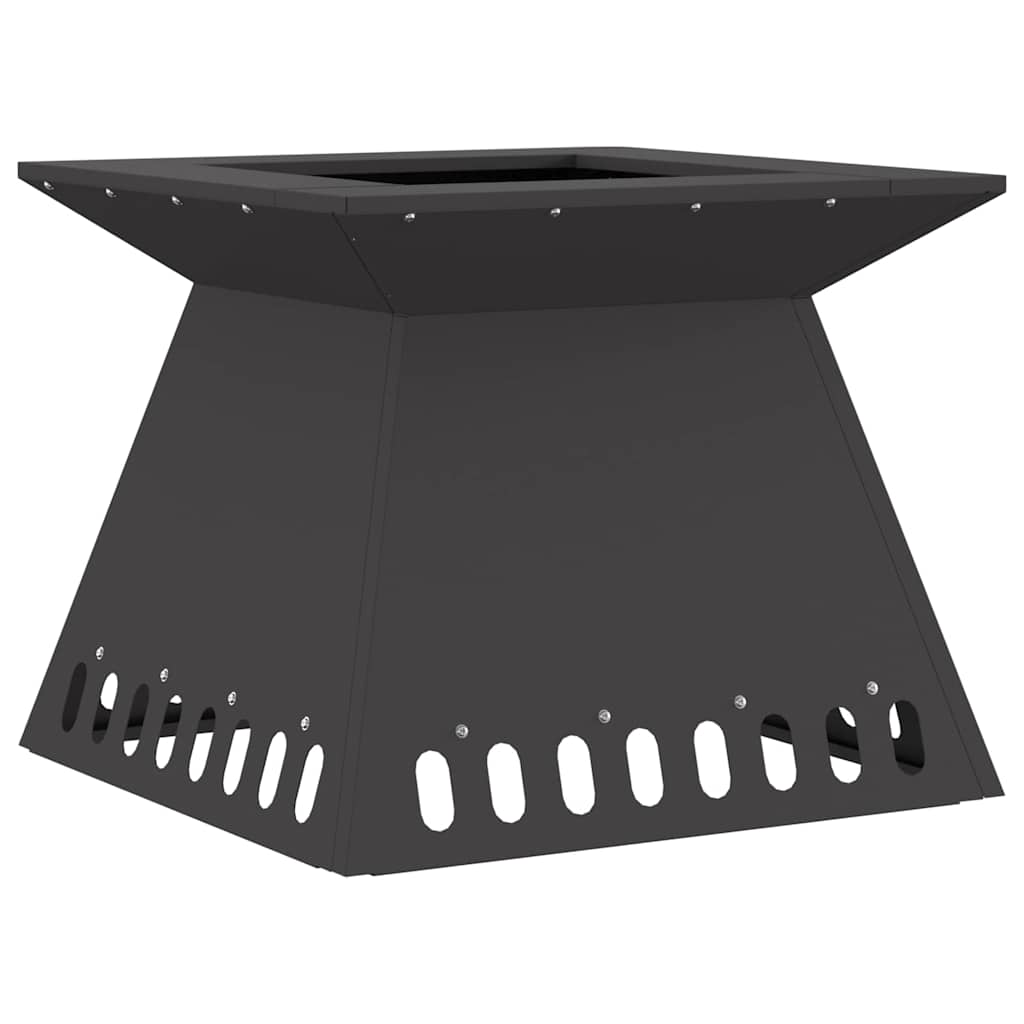Fire Bowl Black Weathering Steel Cold-rolled steel/black 48 cm 40 cm 48 cm