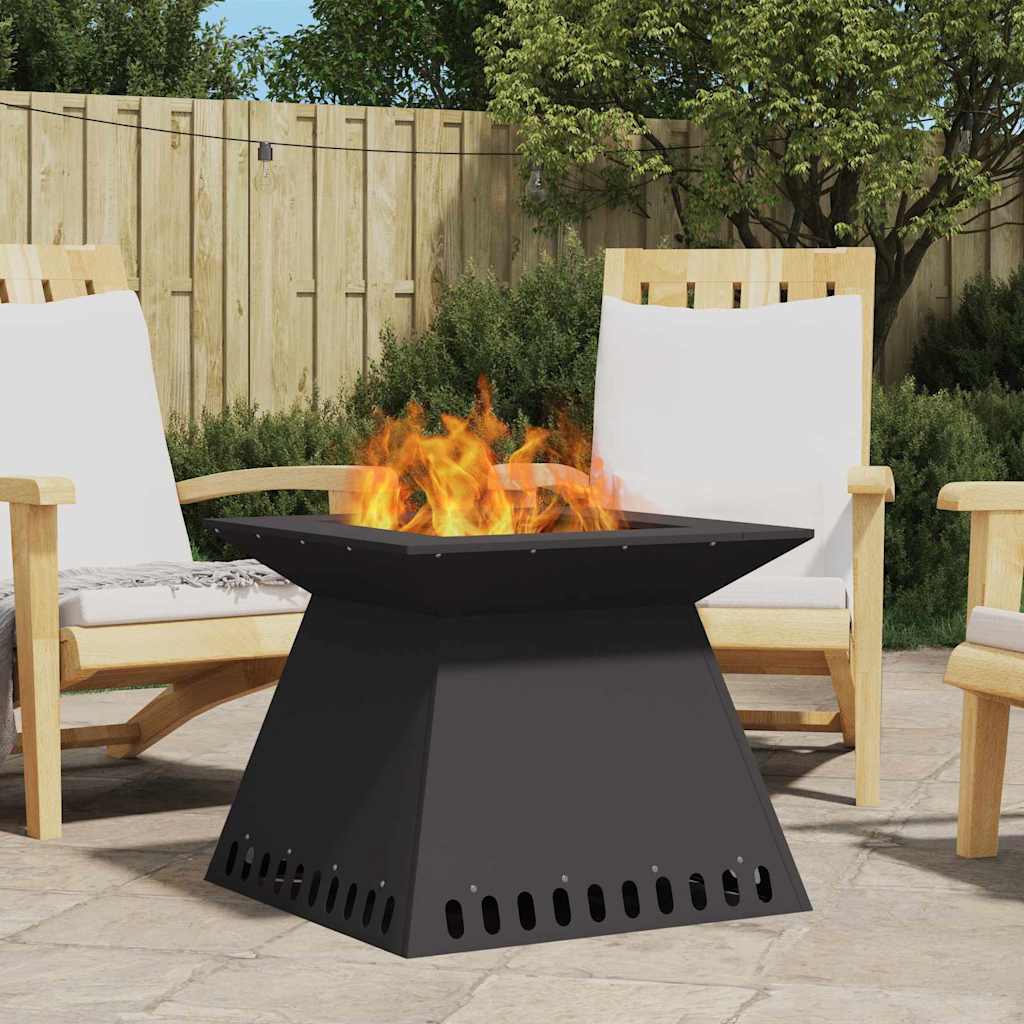 Fire Bowl Black Weathering Steel Cold-rolled steel/black 60 cm 50 cm 60 cm