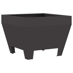 Fire Bowl Black Weathering Steel Cold-rolled steel/black 50 cm 38 cm 50 cm