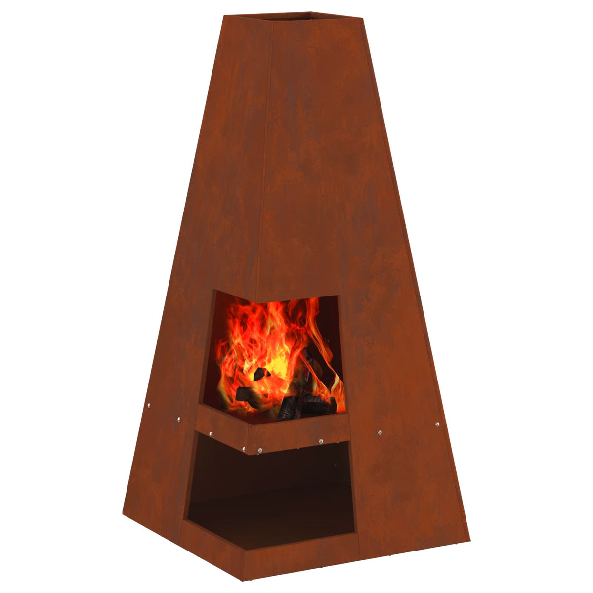 Fire Bowl Black Weathering Steel Weathering steel/brown 50 cm 50 cm