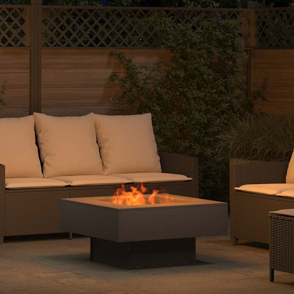 Fire Bowl Black Weathering Steel Cold-rolled steel/black 80 cm 40 cm 80 cm