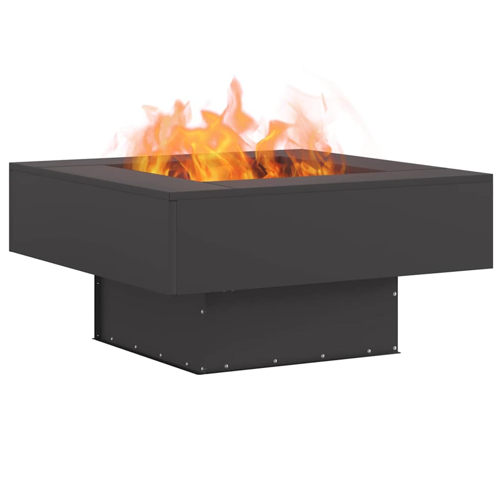 Fire Bowl Black Weathering Steel Cold-rolled steel/black 80 cm 40 cm 80 cm