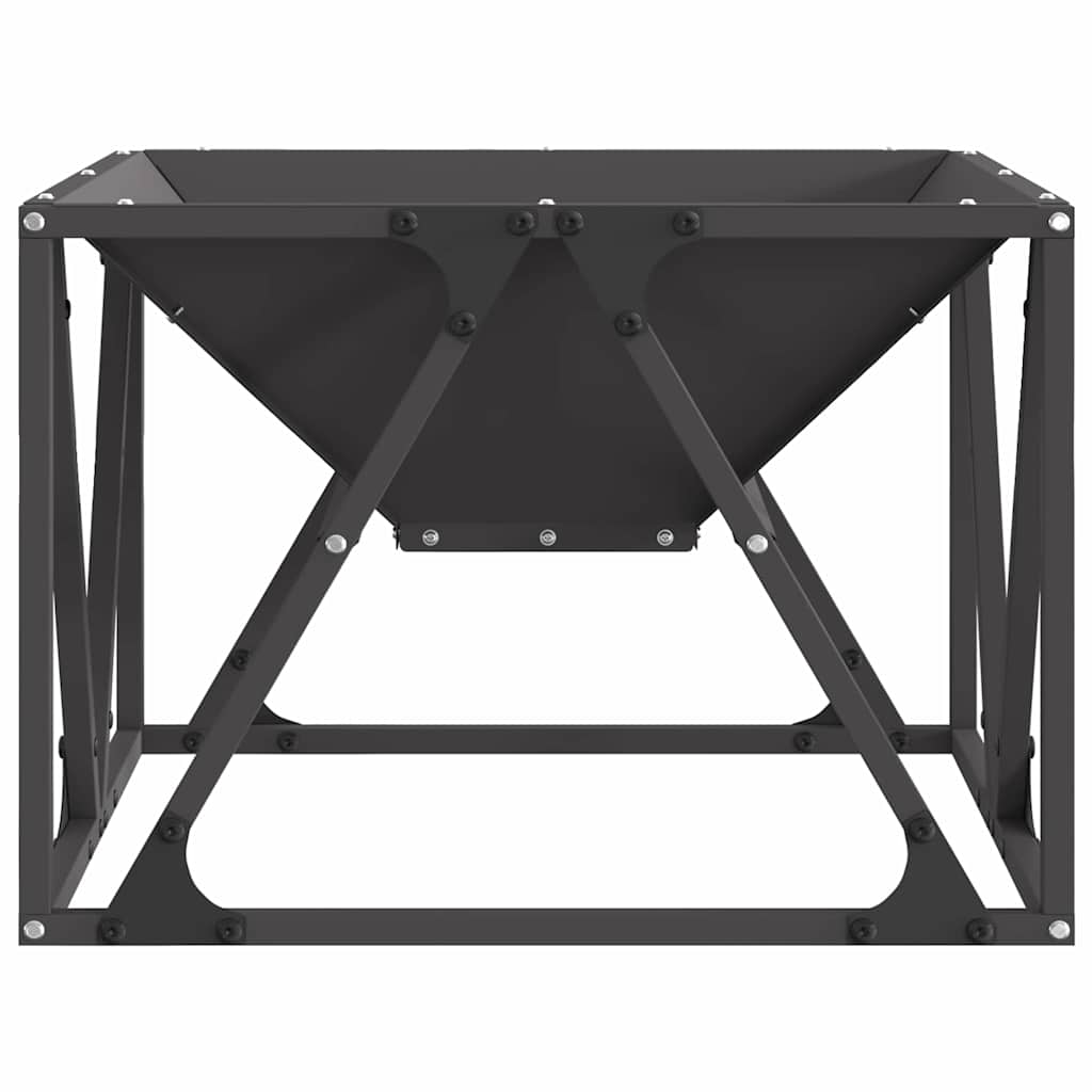 Fire Bowl Black Weathering Steel Cold-rolled steel/black 50 cm 35 cm 50 cm