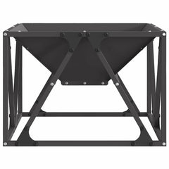 Fire Bowl Black Weathering Steel Cold-rolled steel/black 50 cm 35 cm 50 cm