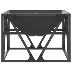 Fire Bowl Black Weathering Steel Cold-rolled steel/black 50 cm 35 cm 50 cm