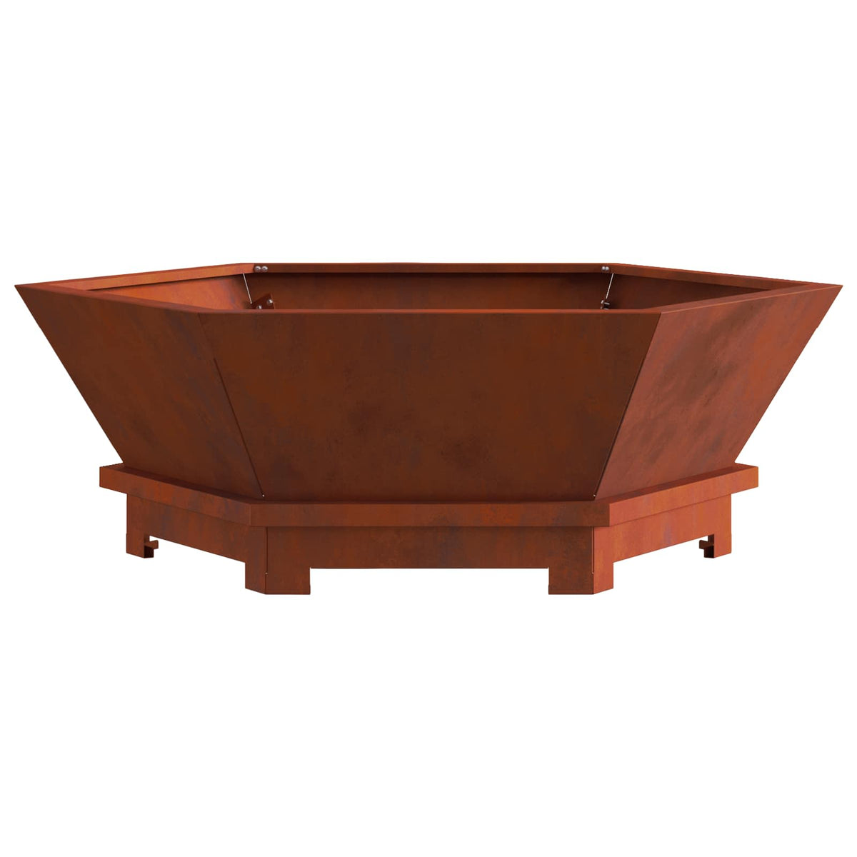 Fire Bowl Rusty Weathering steel/brown 75 cm 75 cm