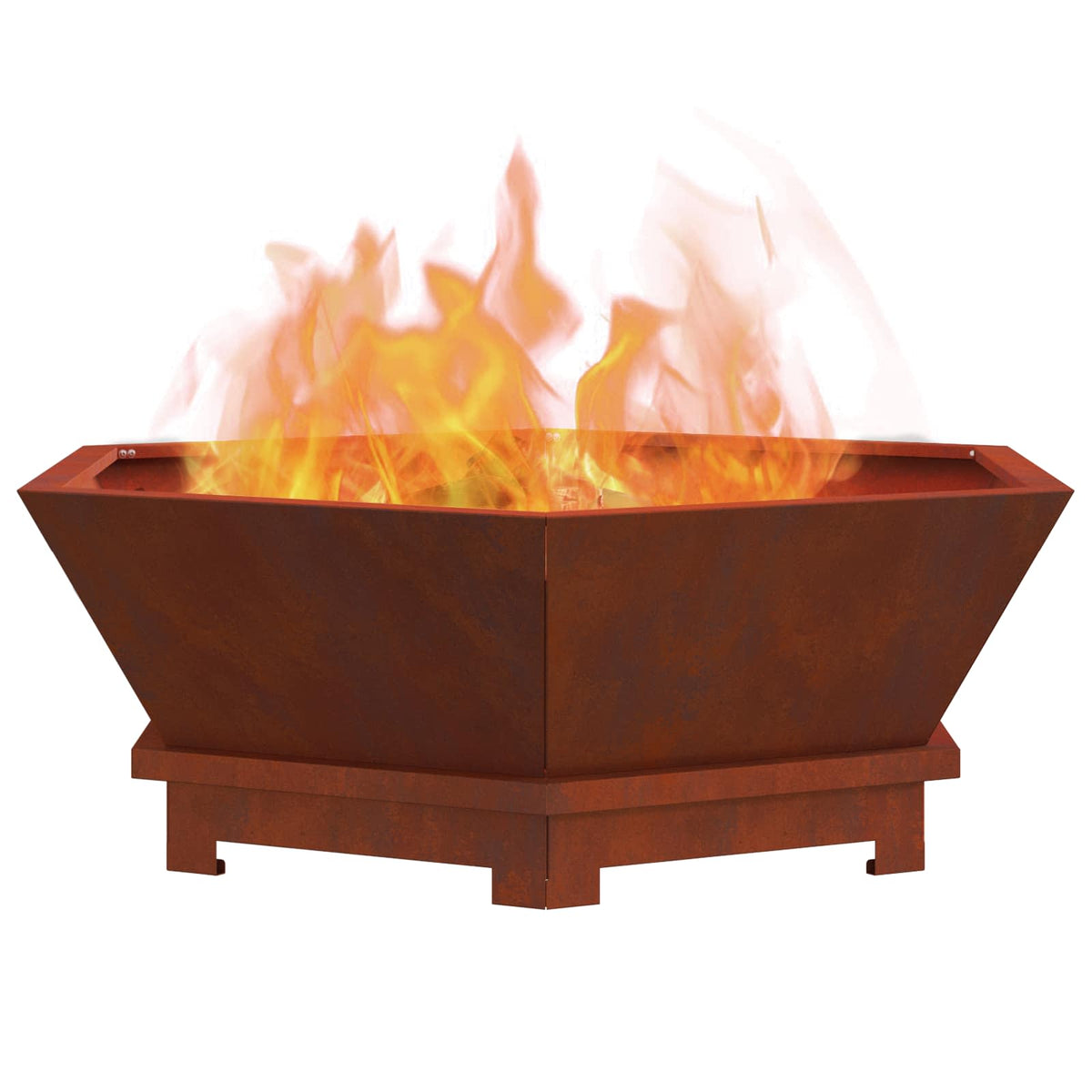 Fire Bowl Rusty Weathering steel/brown 75 cm 75 cm