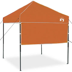 vidaXL Canopy Tent 194 x 194 x 251 cm Orange Fabric 4