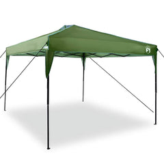 Canopy Tent 290 x 290 x 251 cm Fabric Green