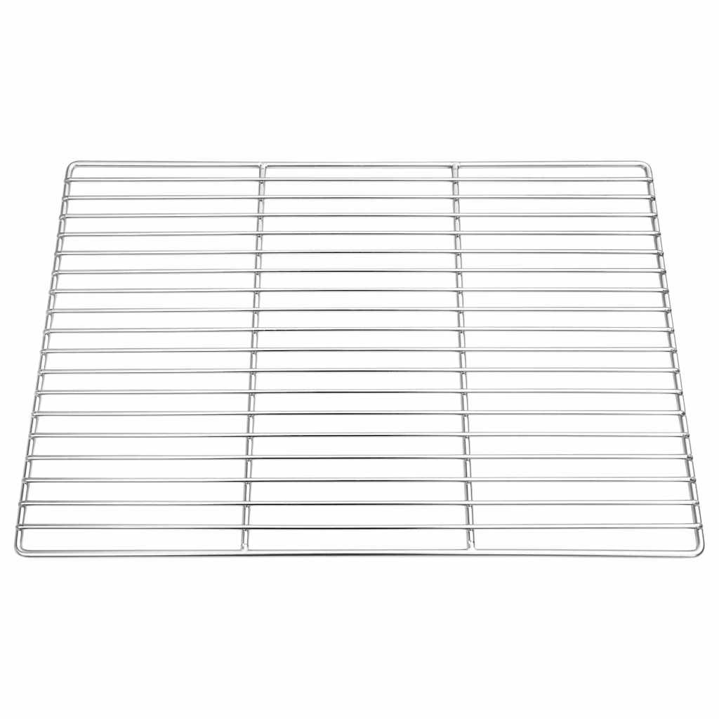 vidaXL Grill Grate 50 x 35 cm Stainless Steel Silver 3