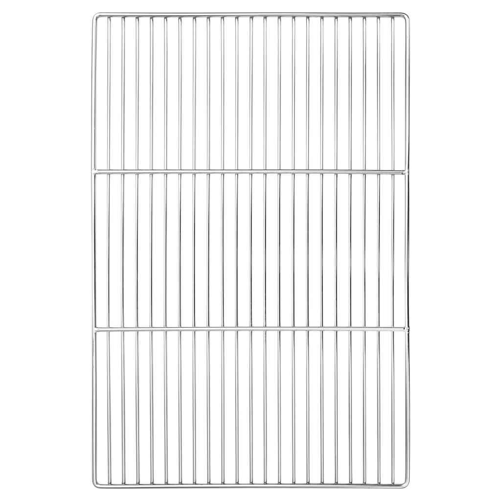 vidaXL Grill Grate 60 x 40 cm Stainless Steel Silver 1