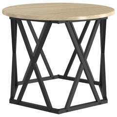 vidaXL Nesting Side Table 3 pcs Sonoma Oak 53 x 53 x 40 cm 6