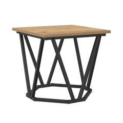 vidaXL Side Table Set 2 pcs Artisan Oak 50 x 50 x 40 cm 6
