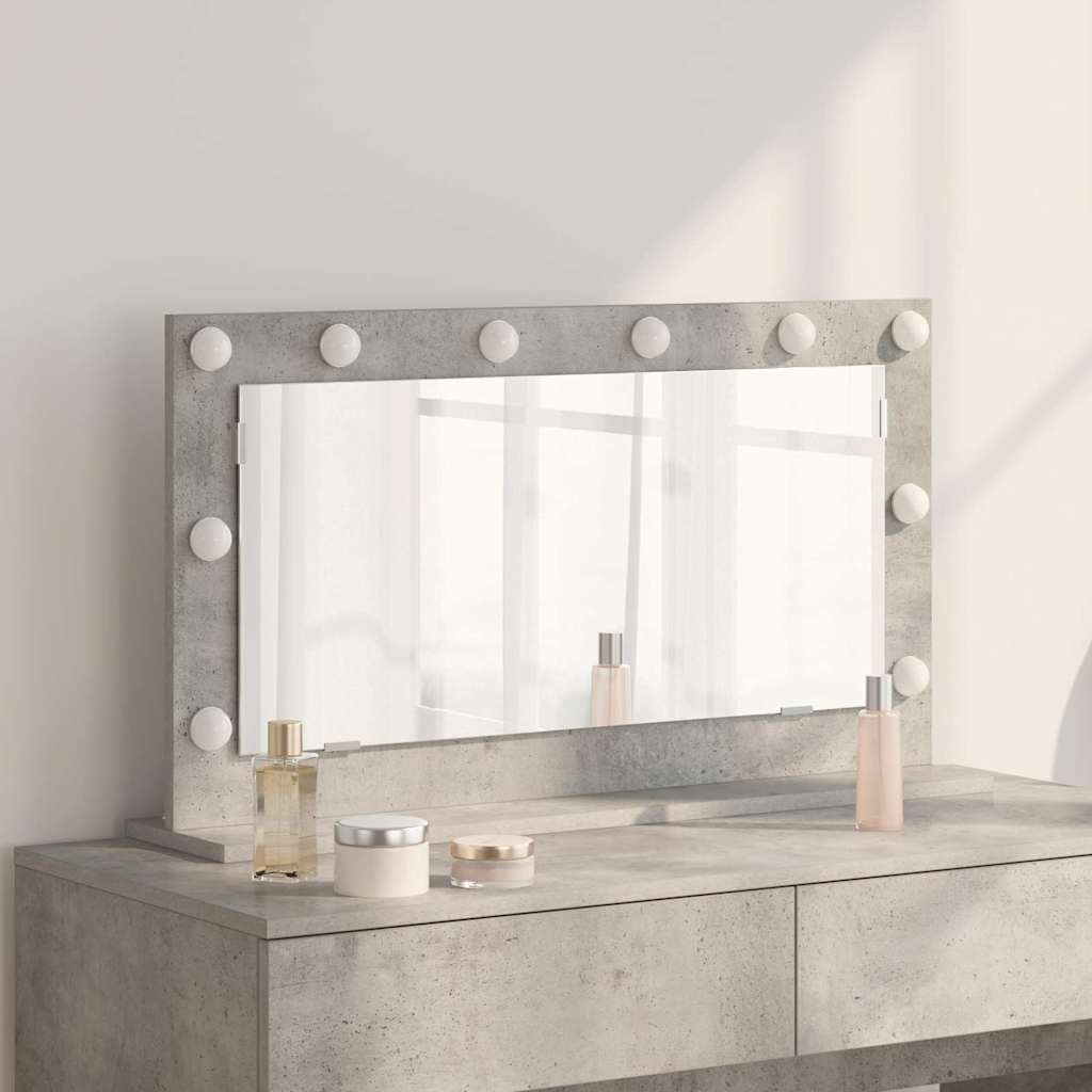 vidaXL Vanity Mirror 80 x 45 x 18 cm Rectangular