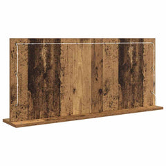 vidaXL Vanity Mirror Old Wood 100 x 45 x 18 cm Rectangular 6