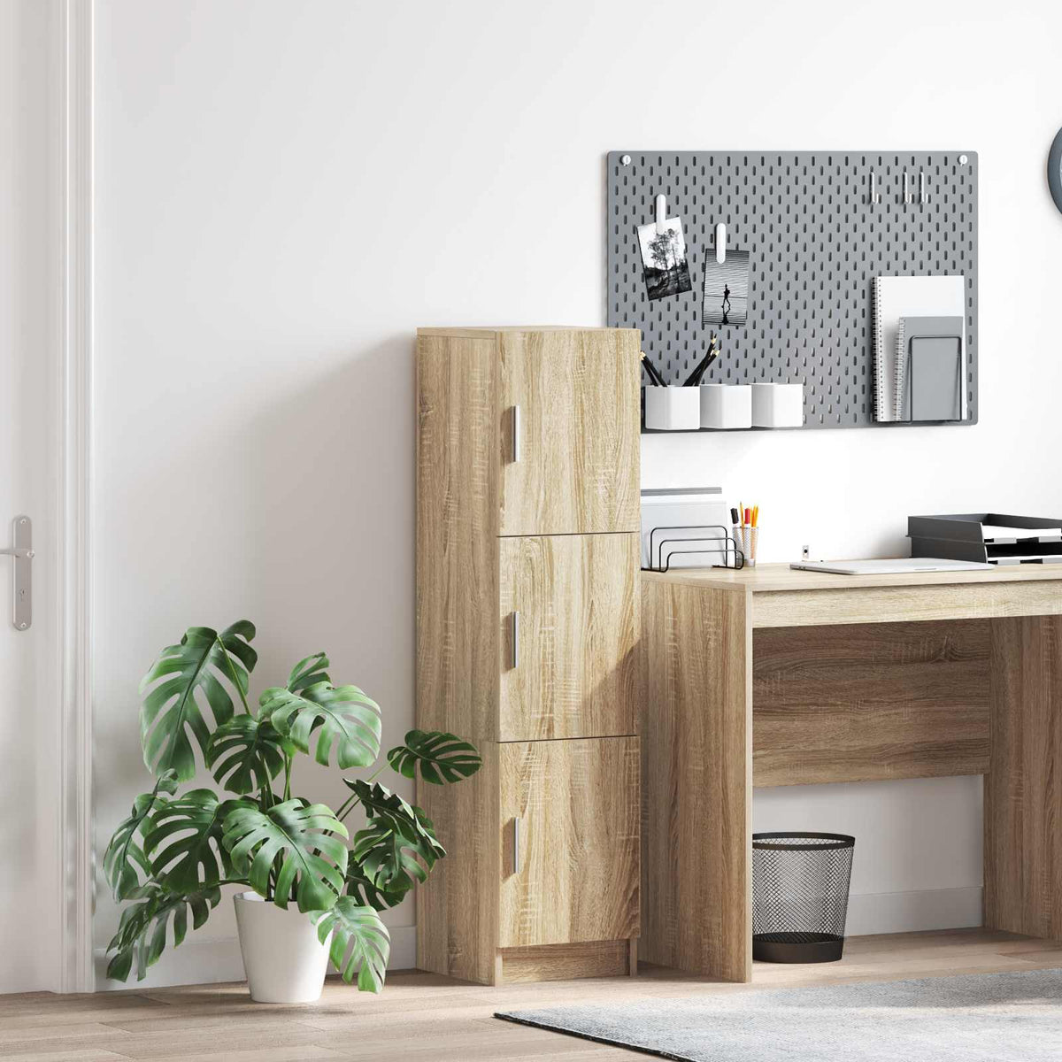 Highboard 31.5 x 32 x 122.5 cm Sonoma oak