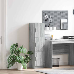 Highboard 31.5 x 32 x 122.5 cm Grey sonoma