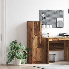 Highboard 31.5 x 32 x 122.5 cm Old wood