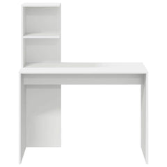 Desk 102 x 50 x 124 cm Engineered Wood White