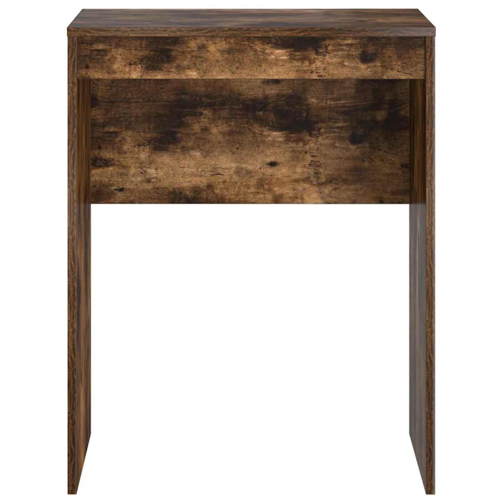 vidaXL Desk Smoked Oak 60 x 40 x 76 cm 5