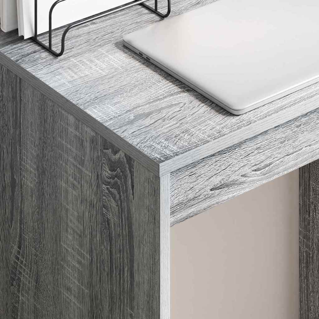 vidaXL Desk Grey Sonoma 60 x 40 x 76 cm 4