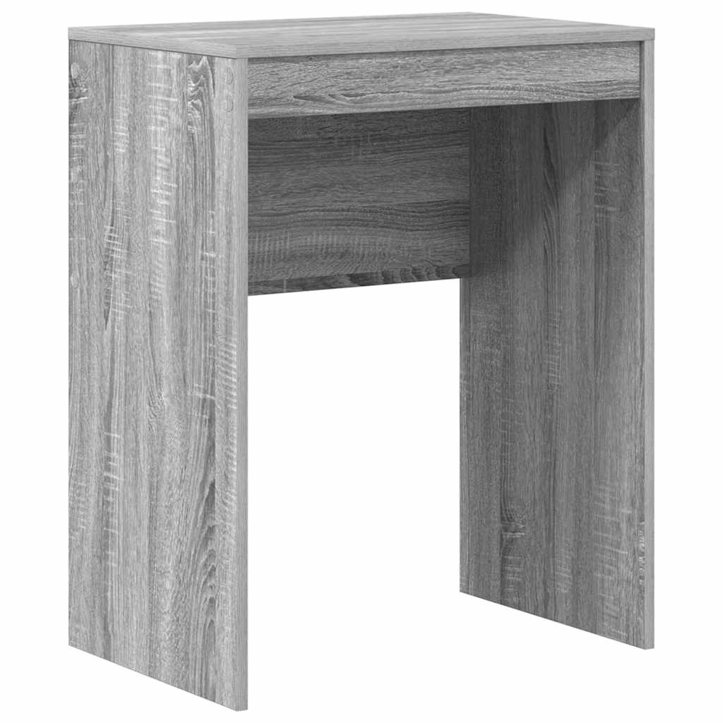 vidaXL Desk Grey Sonoma 60 x 40 x 76 cm 2
