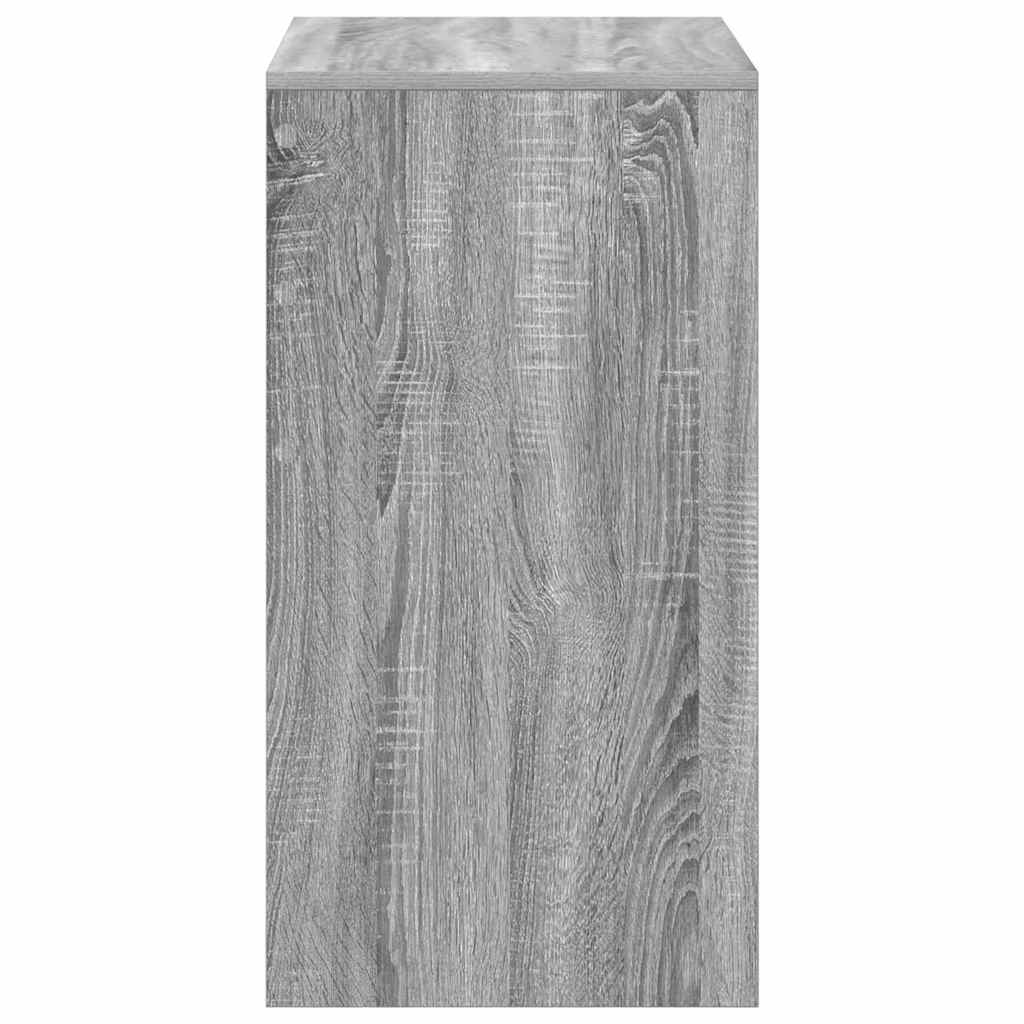 vidaXL Desk Grey Sonoma 60 x 40 x 76 cm 6