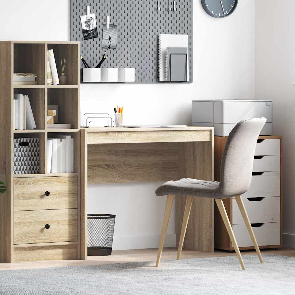 vidaXL Desk Sonoma Oak 90 x 40 x 76 cm 1